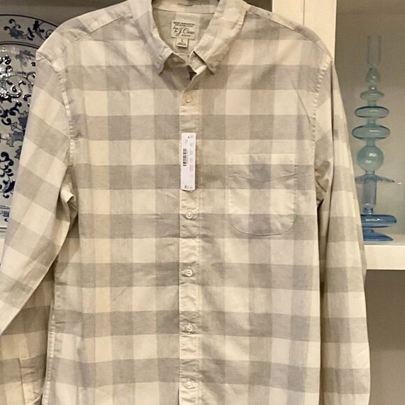 3 Men’s J CREW Button-down Shirts, NWT & Like New, Size Large (Slim) - Picture 8 of 10